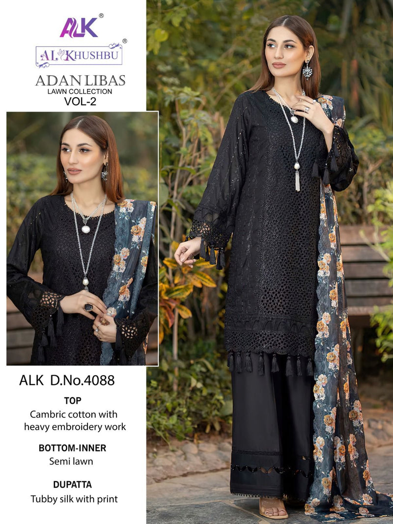 Al Khushbu Adan Libas Vol 2 Cotton With Heavy Embroidered Pakistani Suits