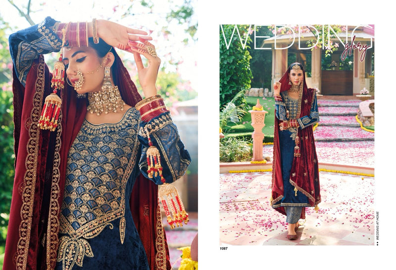 Cinderella Kuch Khaas Vol 8 Velvet Heavy Embroidery Designer Suit Collection