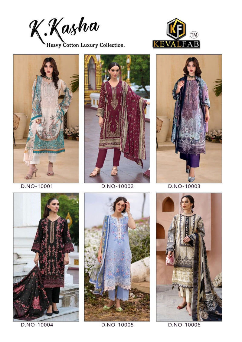 Keval Fab K Kasha Vol 10 Pure Cotton Printed Daily Wear Salwar Suit