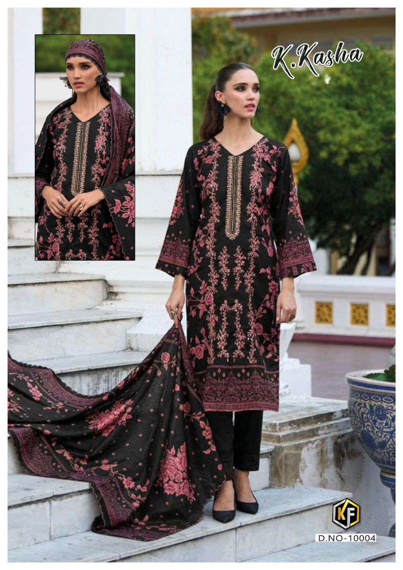 Keval Fabs K Kasha Vol 10 Pure Cotton Karachi Printed Salwar Suit