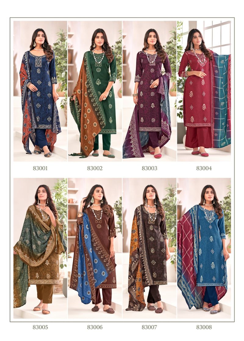 Skt Suits Sadhna Pashmina Printed Exclusive Winter Wear Salwar Suits