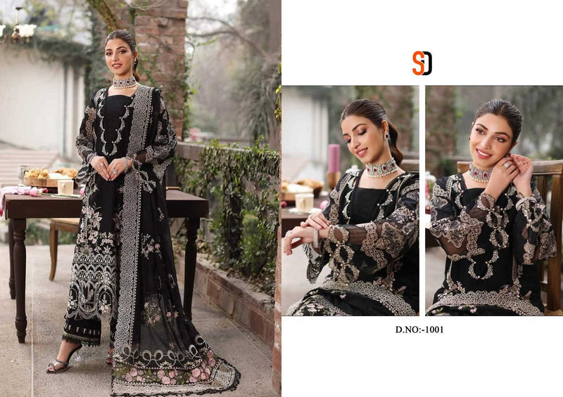 Shraddha Desiger Charizma Vol 1 Pure Cotton Embroidered Chikenkari Work Salwar Suit
