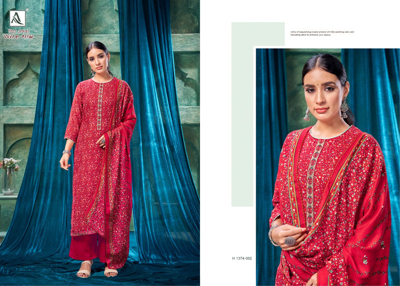 Alok Suits Winter Affair Pashmina Designer Printed With Embroidery Suits