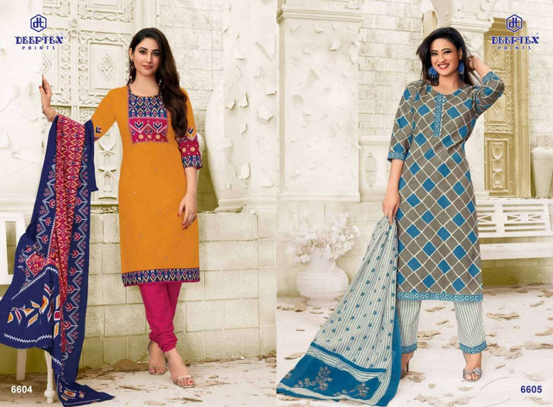 Deeptex Prints Miss India Vol 66 Pure Cotton Printed Dress Materials