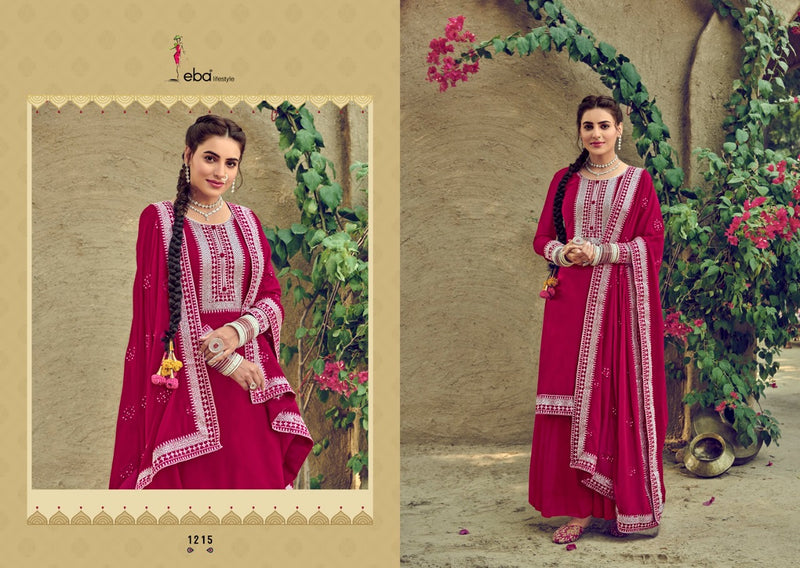 Eba Lifestyle Jasmine Pure Georgette With Heavy Embroidery Work Pakistani Style Gorgeous Look Party Wear Salwar Kameez