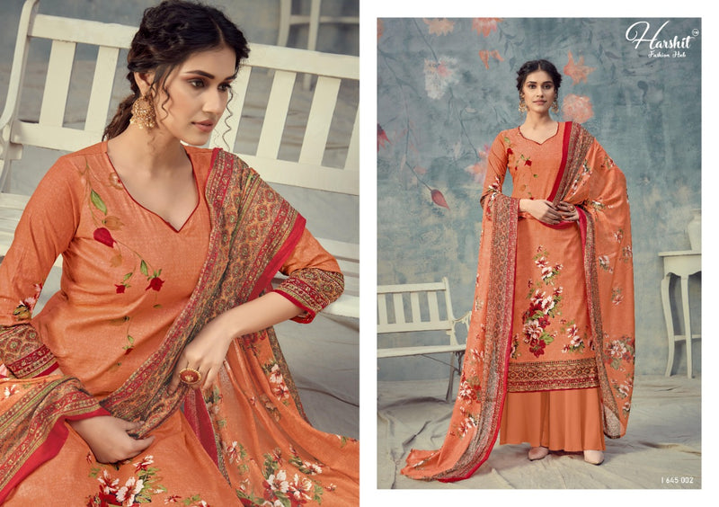 Harshit Fashion Hub Sanjeeda Fabric Digital Print Salwar Suit Cambric Cotton
