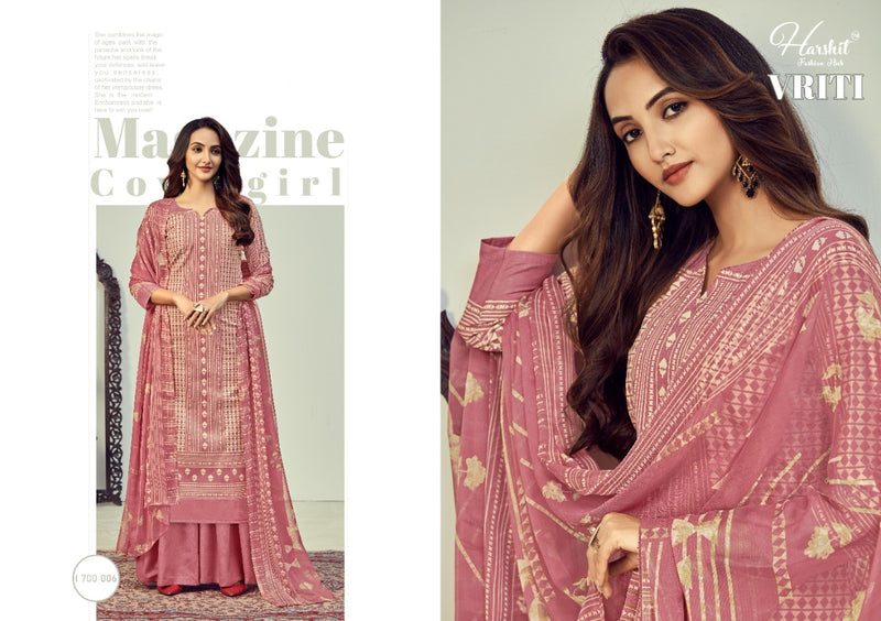 Harshit Fashion Vriti Pure Cambric Cotton Print Digital Print Salwar Kameez