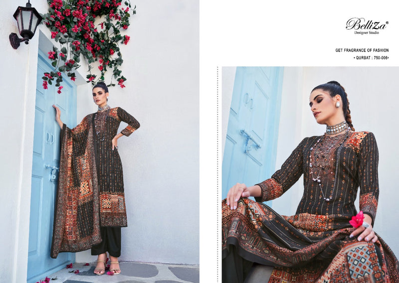 Belliza Qurbat Pashmina With Fancy Work Stylish Designer Party Wear Salwar Kameez