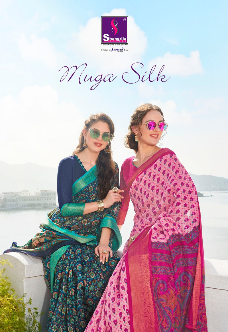 Shangrila Muga Silk Super Hit Series Saree In Silk