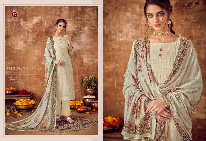 Kala Fashion Suhani Vol 2 Fabric With Embroidery Work Salwar Suit In Georgette