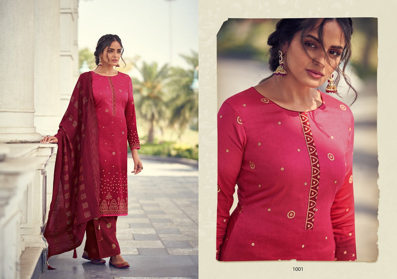 Soneri By Sweety Fashion Cotton Satin Exclusive Designer Viscose Butta With Lace Regular Wear Salwar Kameez