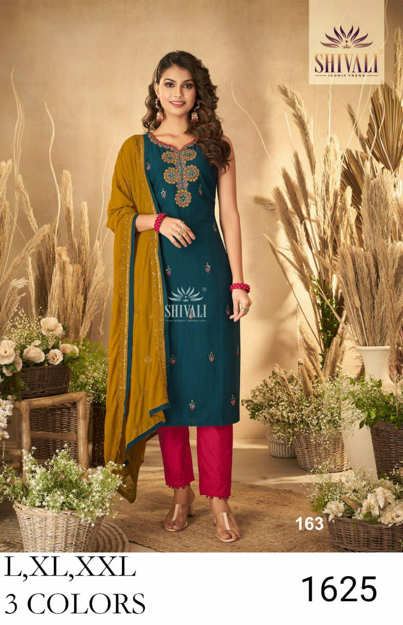 Shivali Dno 163 Fancy Stylish Designer Party Wear Gorgeous Look Kurti