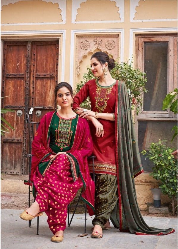 Kalarang Prakruti Vol 4 Pure Cotton With Beautiful Embroidery Work Stylish Designer Festive Look Salwar Suit