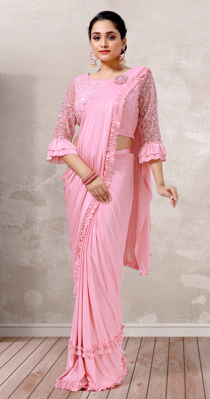 Amoha Trendz Dno 1015587 Imported Lyra Stylish Designer Party Wear Gorgeous Look Saree