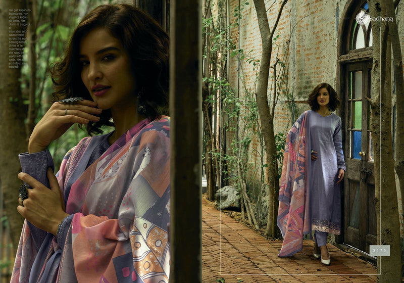Sadhana Fashion Sufiyana Jam Silk Digital Print With Fancy Embroidery Work Suits