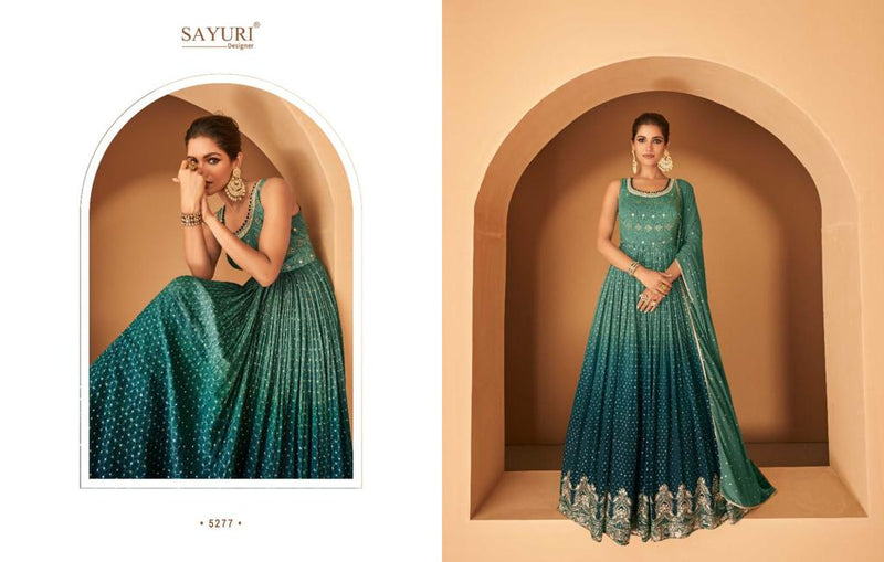 Sayuri Aariya Georgette Designer Fancy Suit With Dupatta