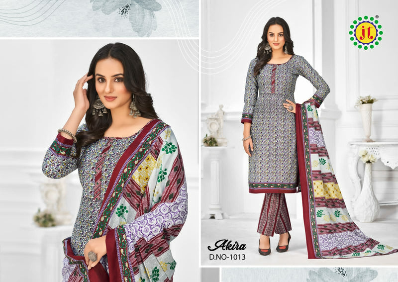 Jt Akira Vol 29 Cotton Printed Regular Wear Salwar Suit Collection