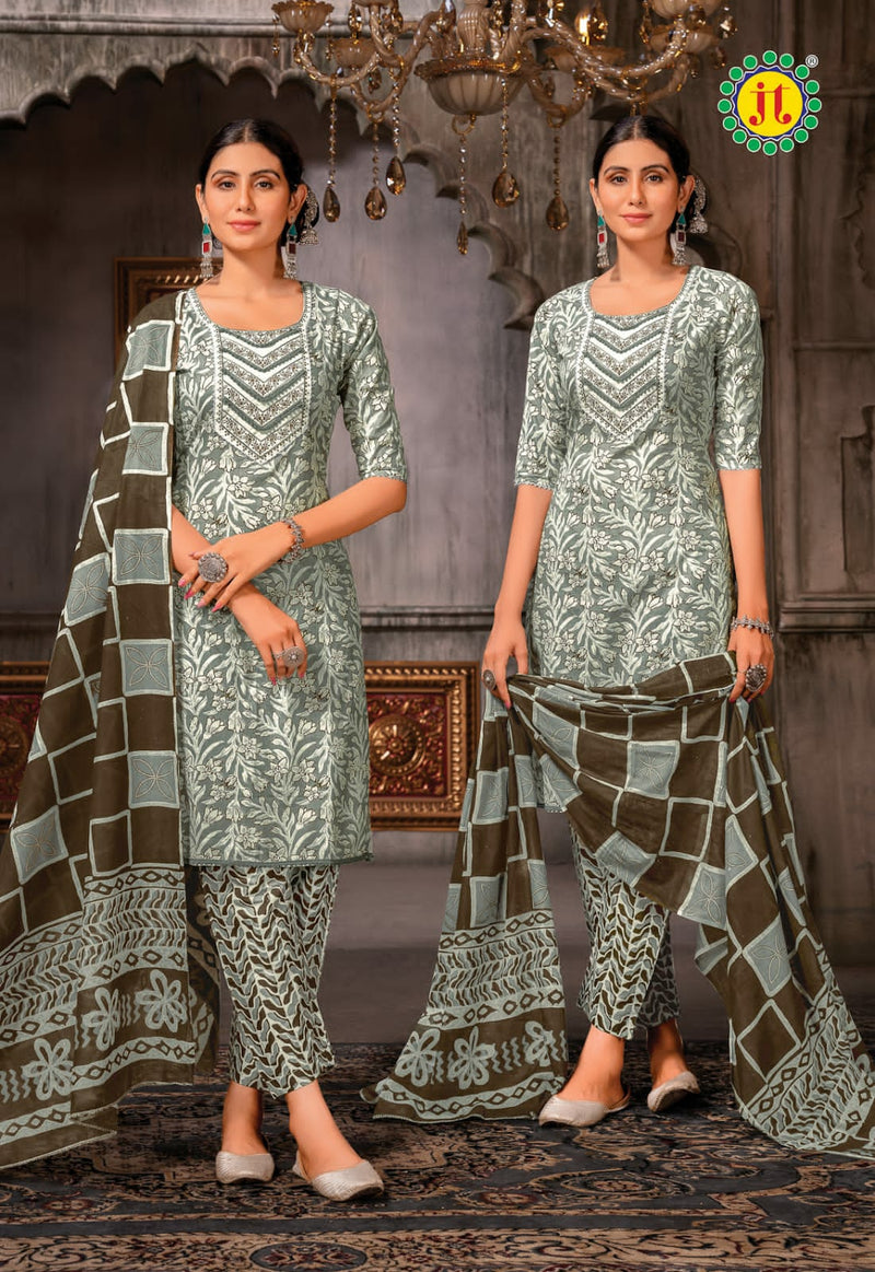 Jt Amee Vol 2 Lawn Cotton Printed Fancy Embroidery Casual Wear Kurti Collection