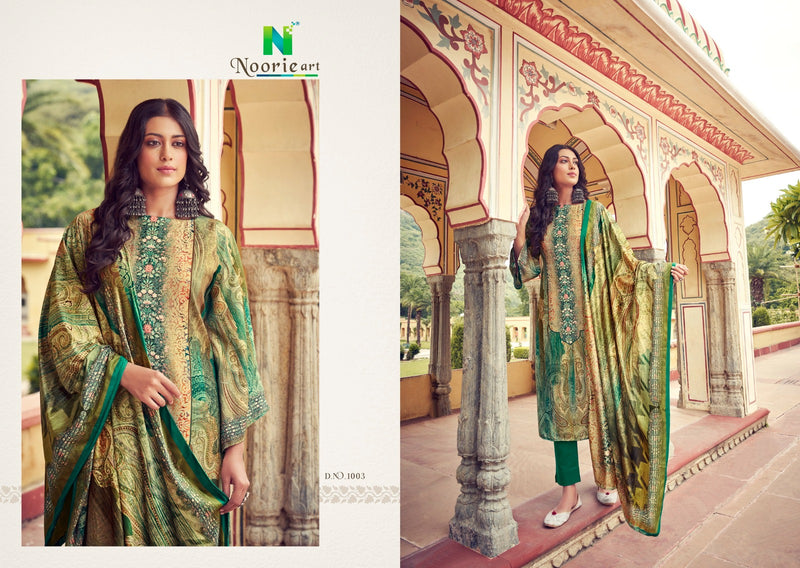 Noorie Art Ameera Pashmina Digital Printed Designer Suit Collection
