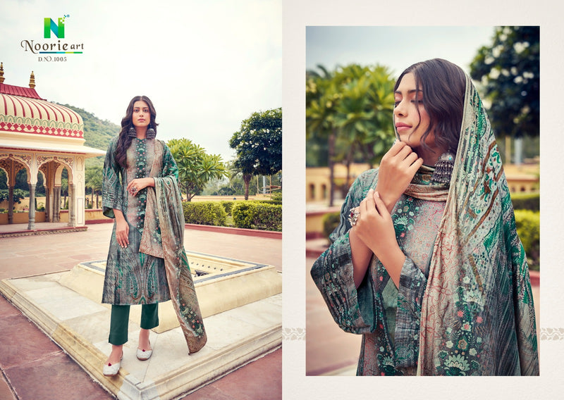 Noorie Art Ameera Pashmina Digital Printed Designer Suit Collection