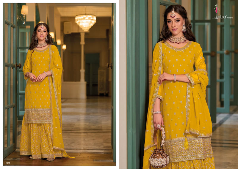 Eba Lifestyle Avantika Georgette With Heavy Embroidery Work Fancy Suits