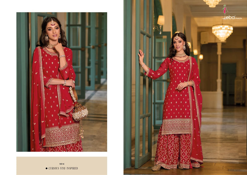 Eba Lifestyle Avantika Georgette With Heavy Embroidery Work Fancy Suits