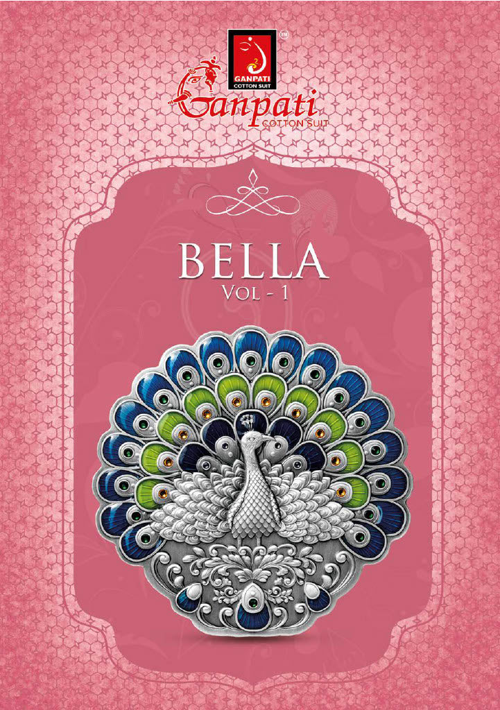 Ganpati Bella Cotton Printed Casual Wear Salwar Suit Collection