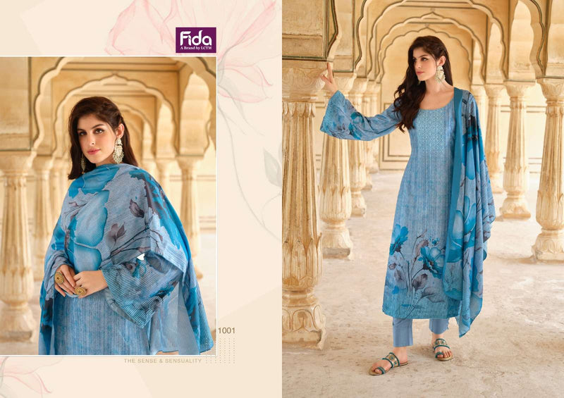 Fida Bloom Pashmina Digital Printed Casual Wear Salwar Suit Collection