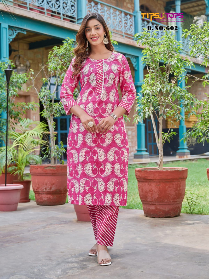 Tips And Tops Cotton Candy Vol 6 Cotton Printed Daily Wear Fancy Kurti