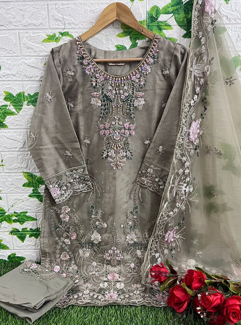 Deepsy Suits D No 339 Organza Beautiful Embroidery Designer Ready Made Suits