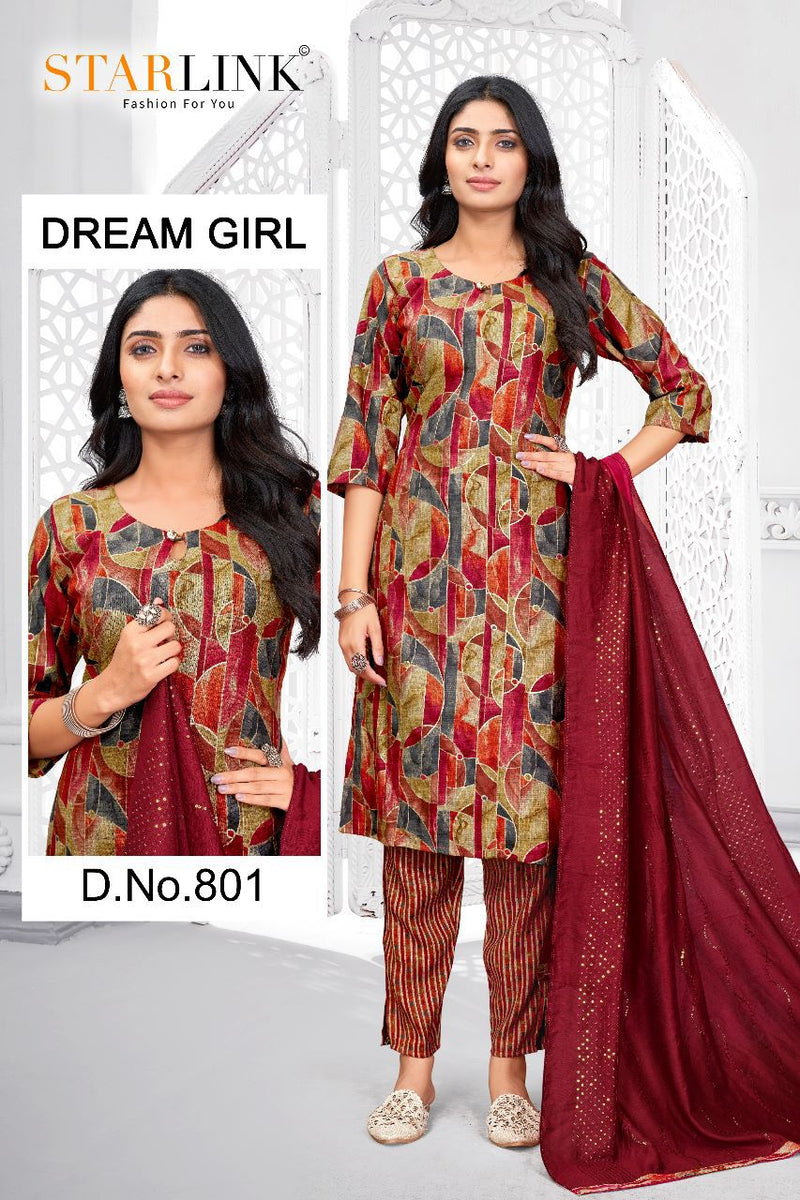 Starlink Dream Girl Fancy Printed Casual Wear Kurtis