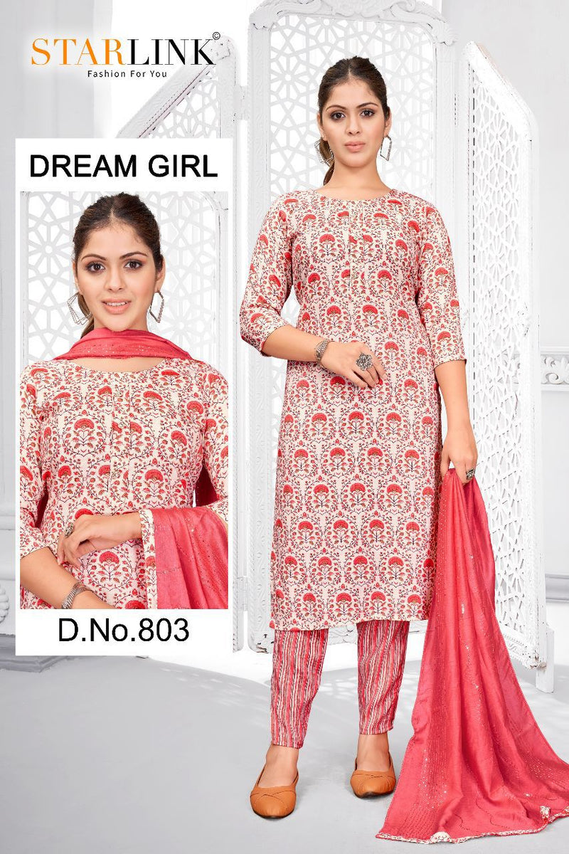 Starlink Dream Girl Fancy Printed Casual Wear Kurtis