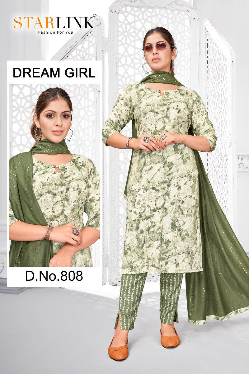 Starlink Dream Girl Fancy Printed Casual Wear Kurtis