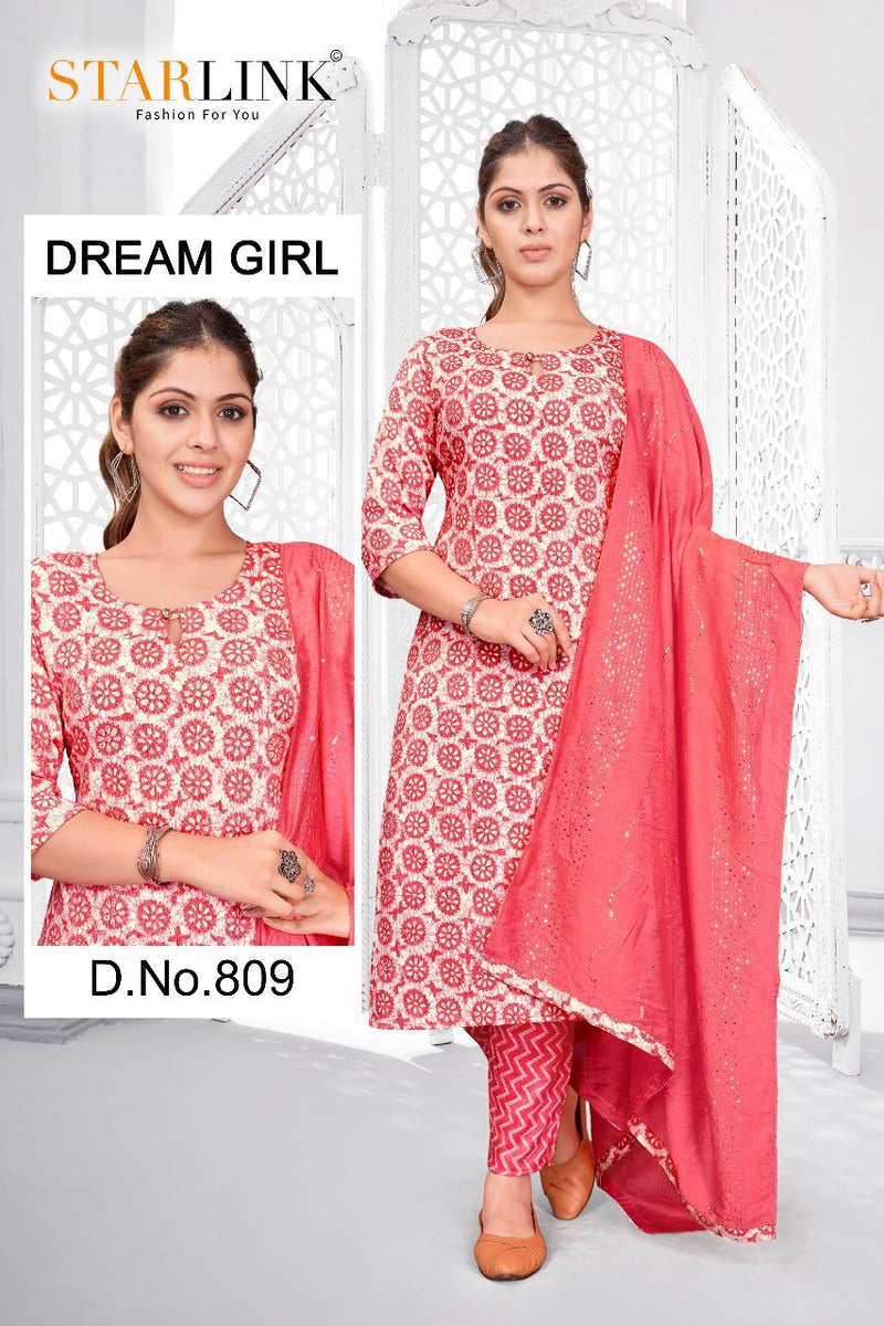 Starlink Dream Girl Fancy Printed Casual Wear Kurtis