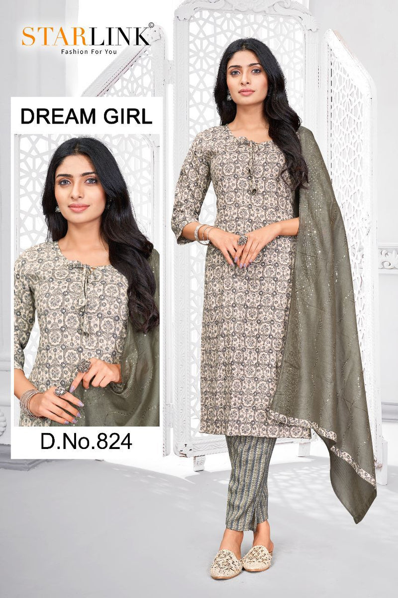 Starlink Dream Girl Fancy Printed Casual Wear Kurtis