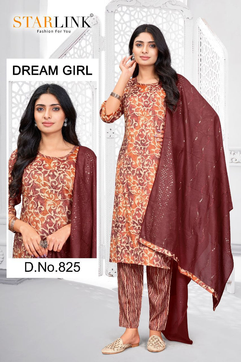 Starlink Dream Girl Fancy Printed Casual Wear Kurtis