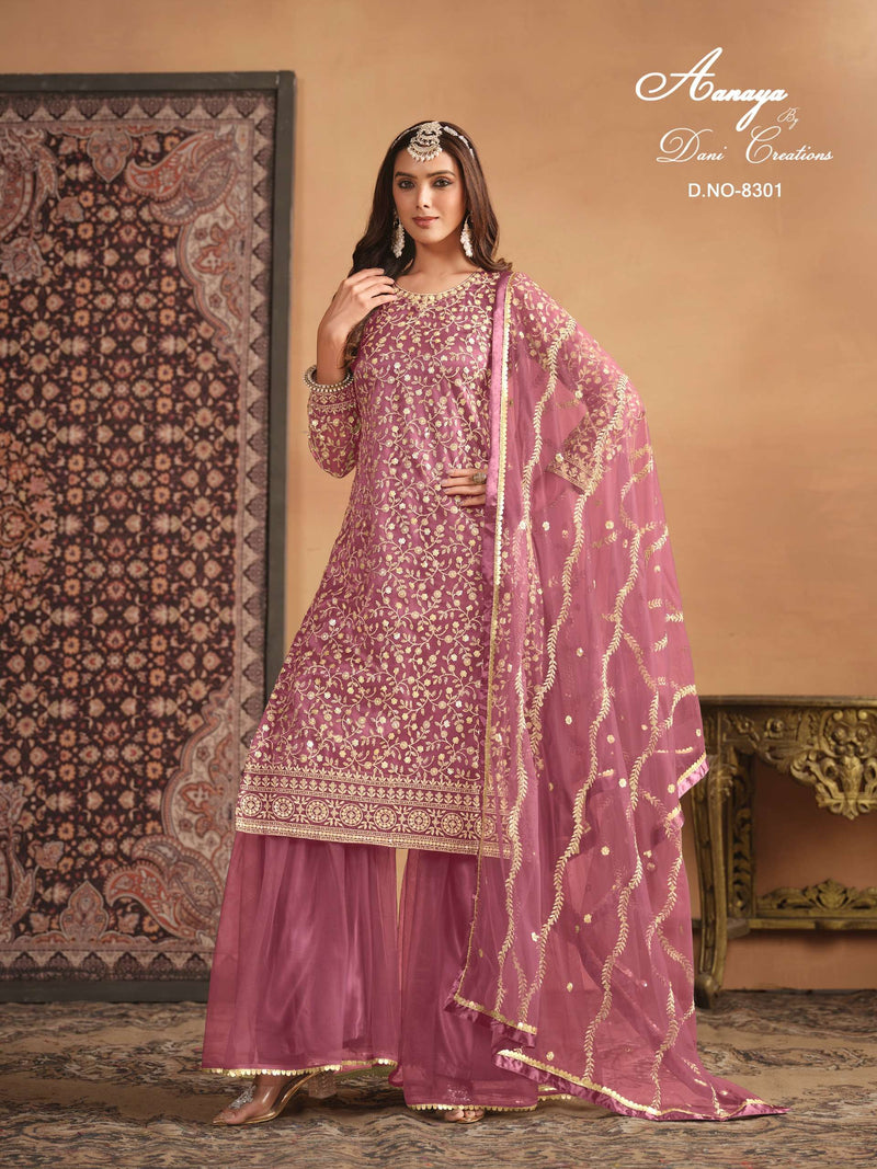 Dani Creation Aanaya Vol 183 Net Heavy Designer Party Wear Salwar Suit