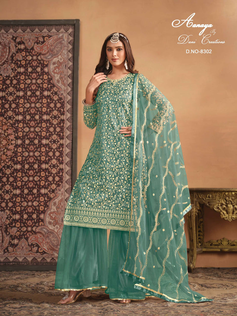 Dani Creation Aanaya Vol 183 Net Heavy Designer Party Wear Salwar Suit