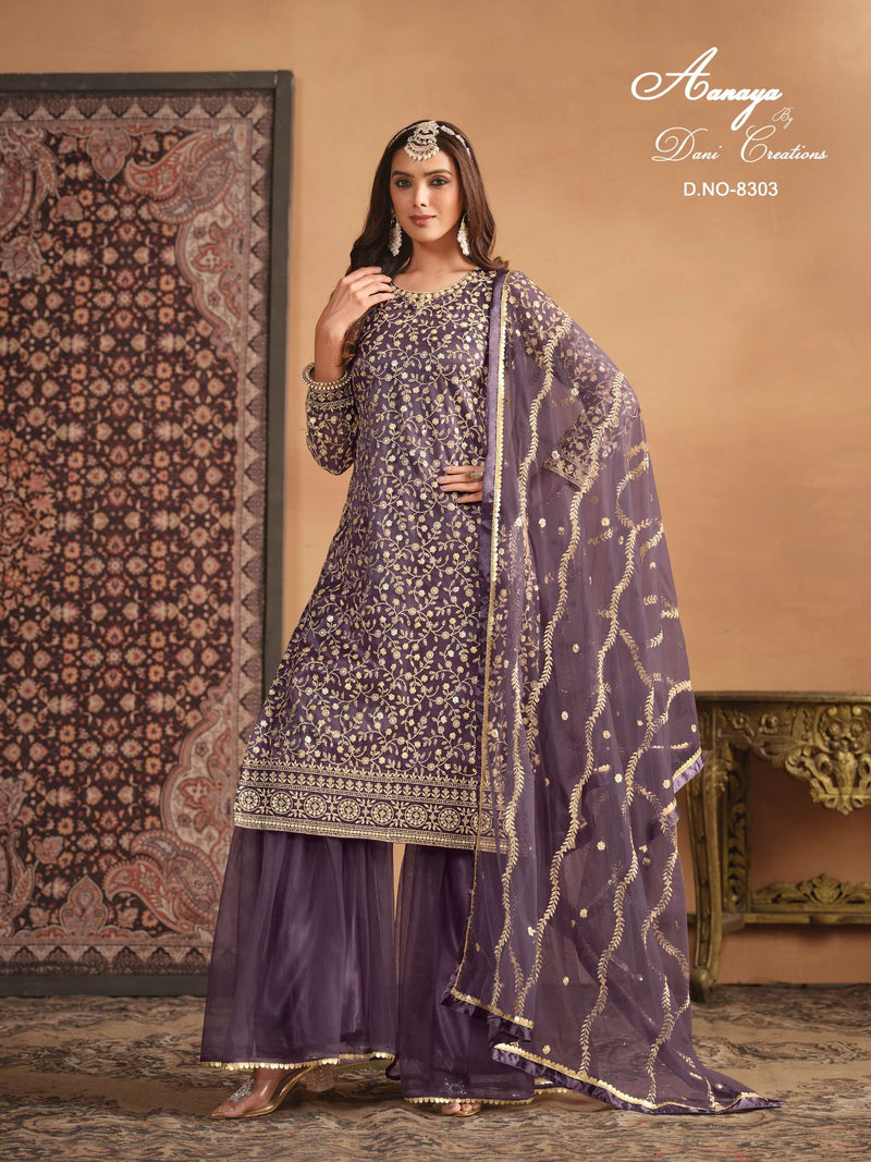 Dani Creation Aanaya Vol 183 Net Heavy Designer Party Wear Salwar Suit
