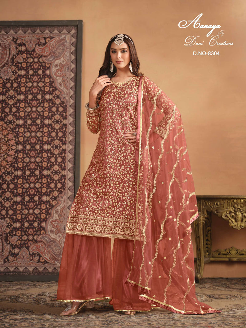 Dani Creation Aanaya Vol 183 Net Heavy Designer Party Wear Salwar Suit