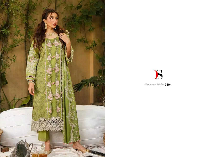 Deepsy Suit Elaf Luxury 24 Rayon Cotton With Self Embroidered Work Salwar Suit