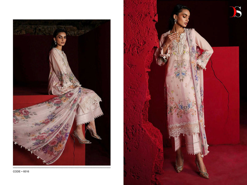 Deepsy Suit Sana Safinaz Muzlin 24 Pure Cotton With Embroidery Work Salwar Suit