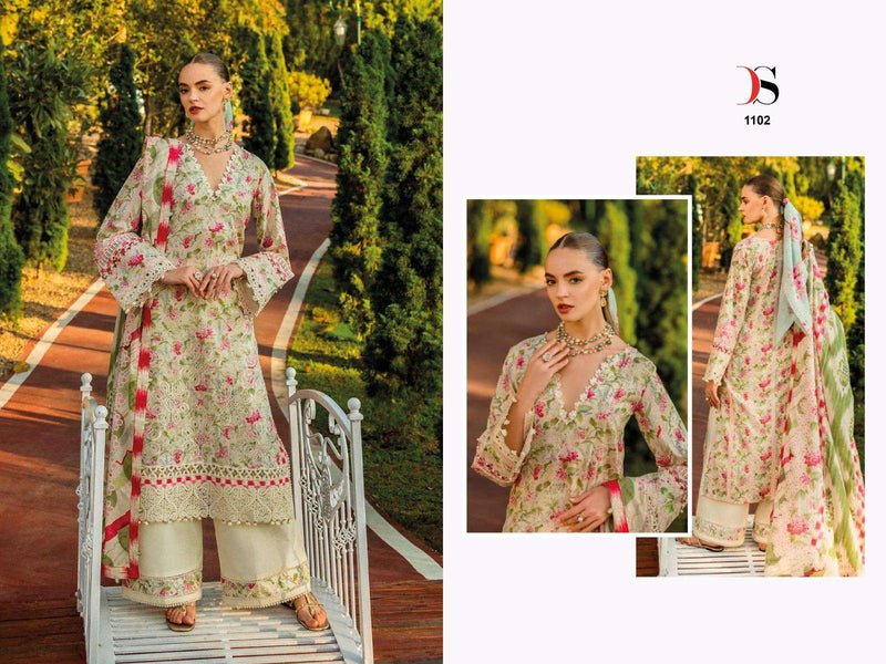 Deepsy Suits Elaf Chikankari Premium Lawn 26 Pakistani Designer Suit