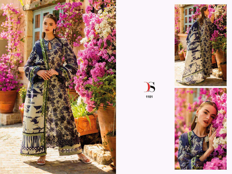 Deepsy Suits Elaf Chikankari Premium Lawn 26 Pakistani Designer Suit