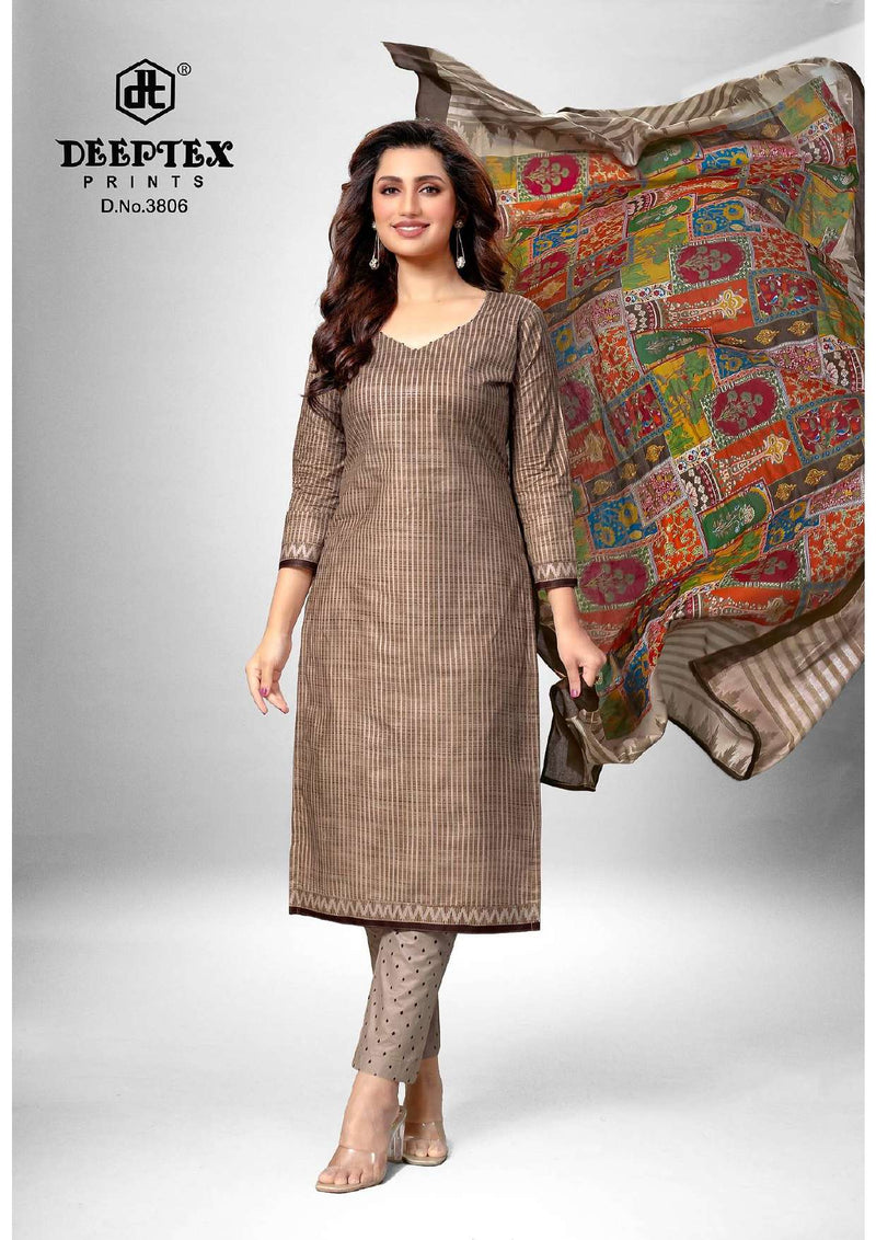 Deeptex Prints Chief Guest Vol 38 Pure Cotton Printed Salwar Kameez