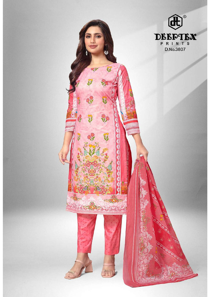 Deeptex Prints Chief Guest Vol 38 Pure Cotton Printed Salwar Kameez