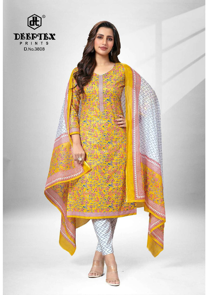 Deeptex Prints Chief Guest Vol 38 Pure Cotton Printed Salwar Kameez