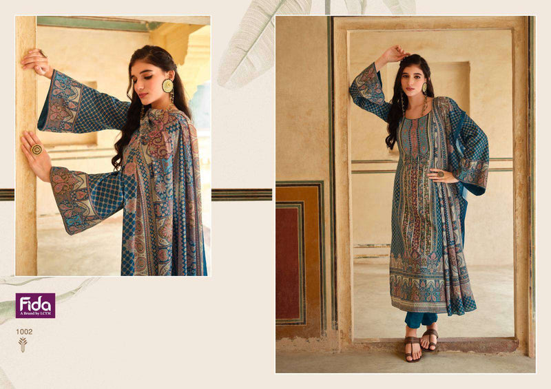 Fida Ekansh Pashmina Digital Printed Winter Wear Salwar Suit Collection