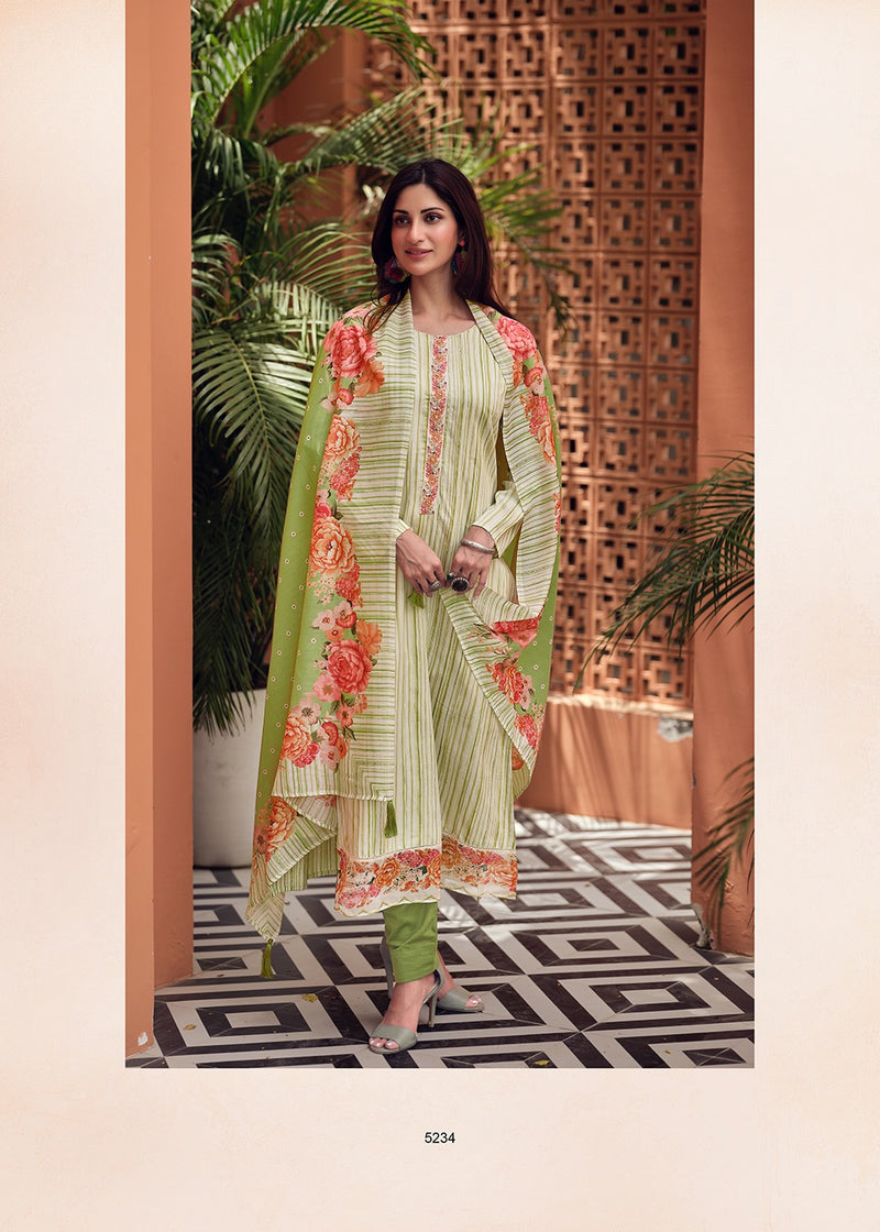 Sadhana Fashion Emaar Jam Silk Fancy Digital Print With Hand Work Designer Suits