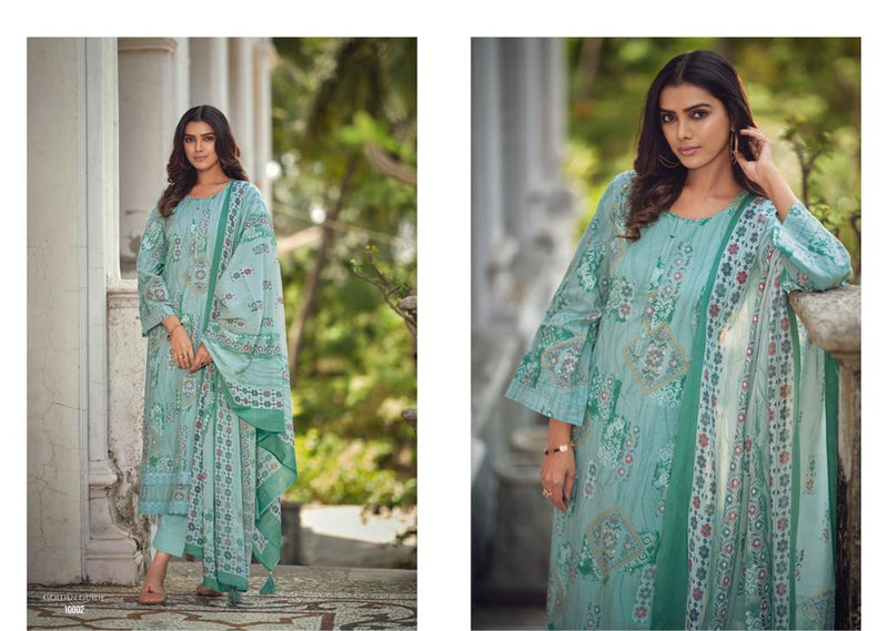 Kilory Trends Evelyn Lawn Cotton Khaddi Foil Printing Fancy Embroidery Work Partywear Salwar Suits
